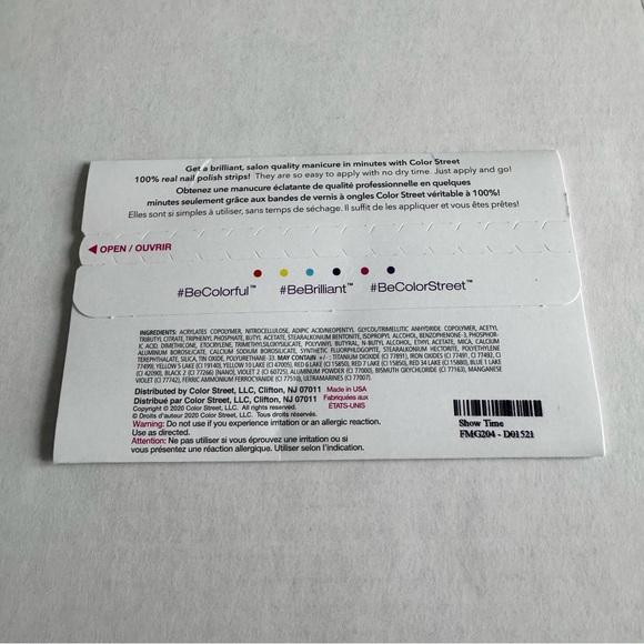 *Retired* Color Street: Show Time | Pink Orchid Barbie Glitter Spring Summer - Picture 4 of 13